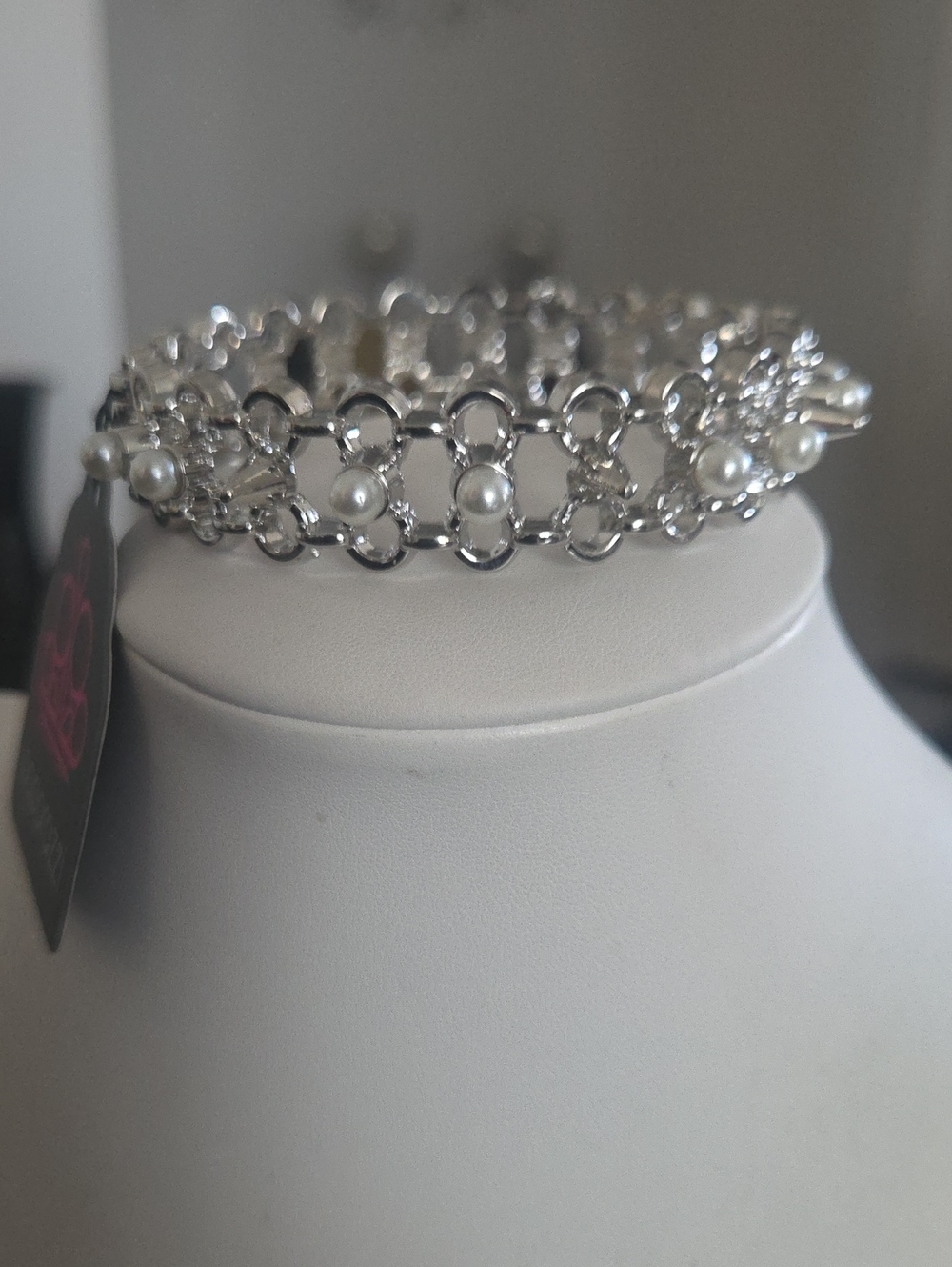 Paparazzi Pearl/stud/spike Hinge Bracelet NWT